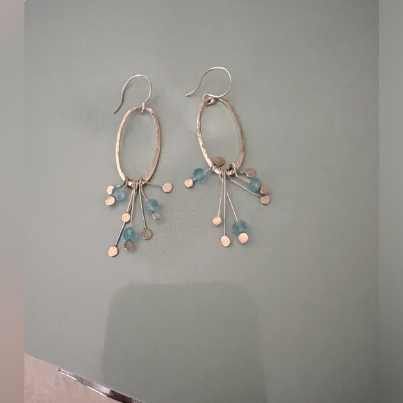 Sale 2 for 1 Sterling Dangle Earrings n LOVE Ring - Picture 4 of 7